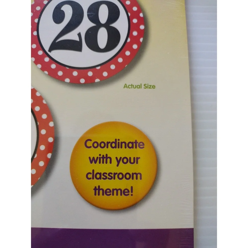 Teacher Created Resources 110 Non Adhesive Cards Polka‎ Dots Number